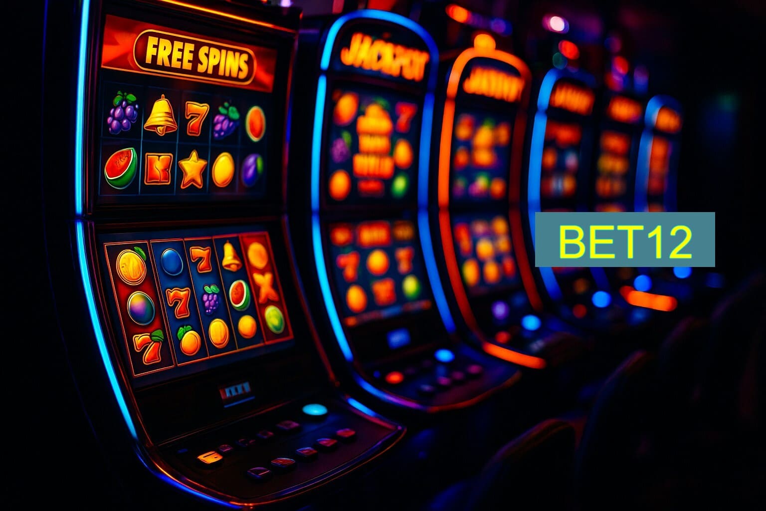 Diversos jogos de caça-níqueis